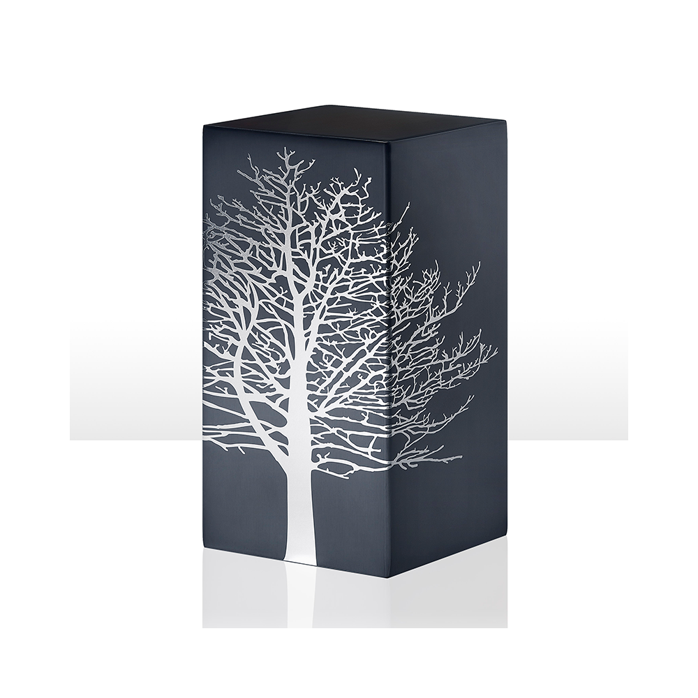 Urna-funeraria-de-acero-inoxidable-TREE-ROOT-GRAPHITE-3