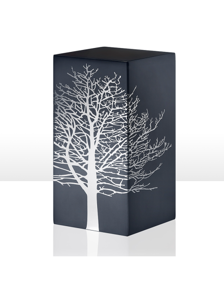 Urna-funeraria-de-acero-inoxidable-TREE-ROOT-GRAPHITE-3