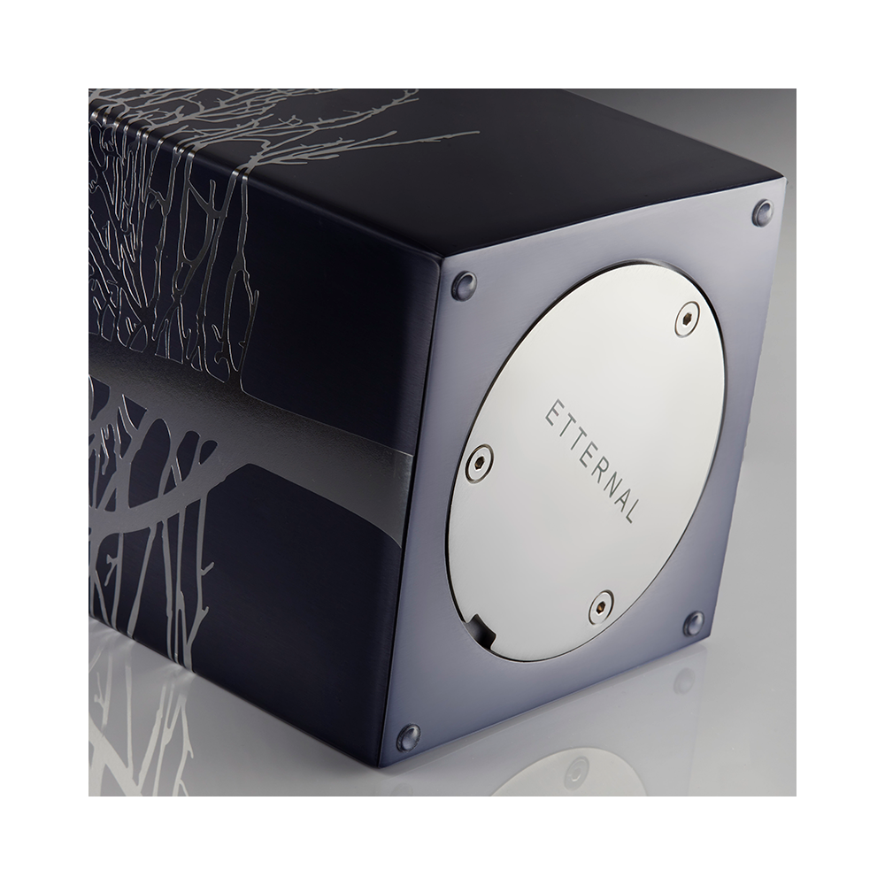 Urna-funeraria-de-acero-inoxidable-TREE-ROOT-GRAPHITE-5