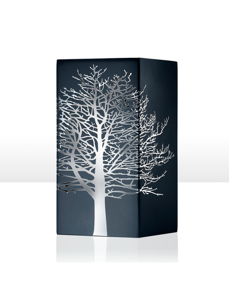 Urna-funeraria-de-acero-inoxidable-TREE-ROOT-GRAPHITE