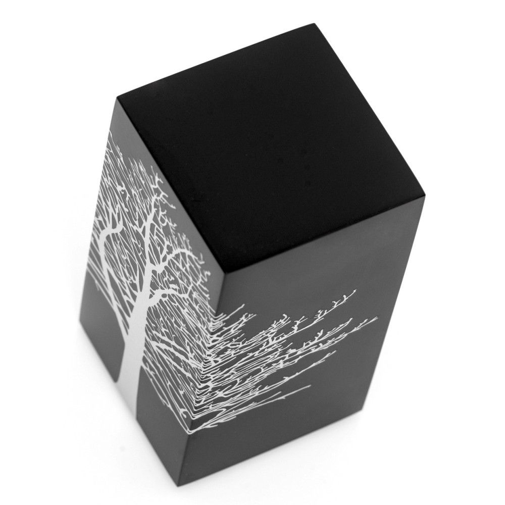 GRAPHITE TREE ROOT Cremation Keepsake