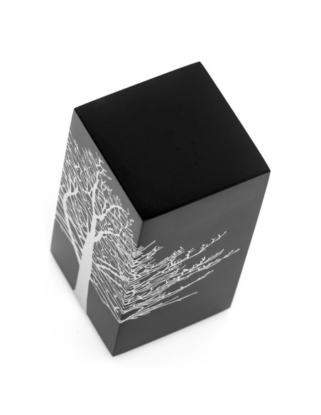 GRAPHITE TREE ROOT Cremation Keepsake
